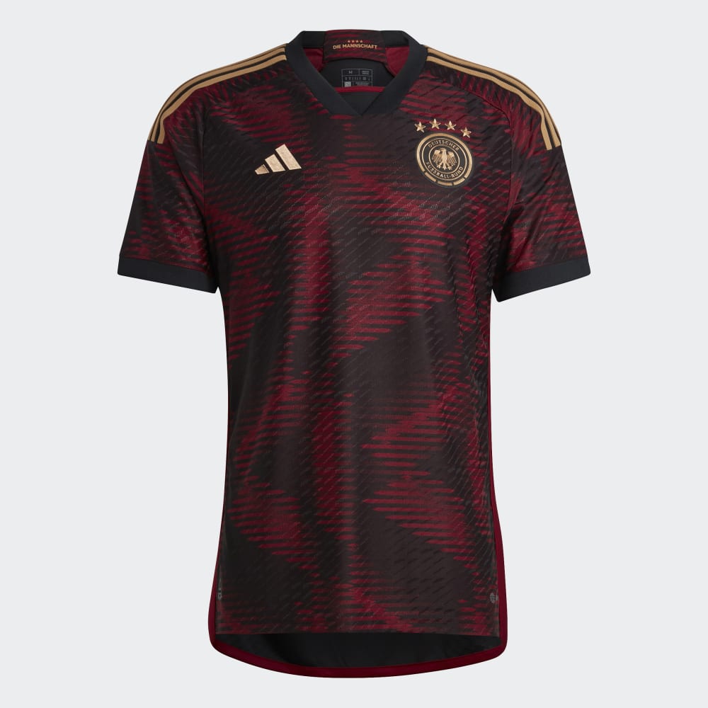 Camiseta adidas Alemania Visitante Auténtica 22