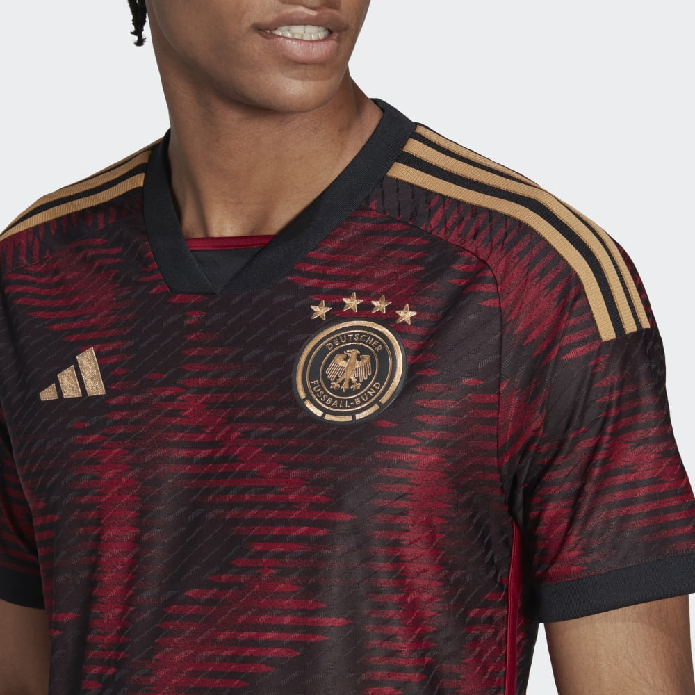 Camiseta adidas Alemania Visitante Auténtica 22