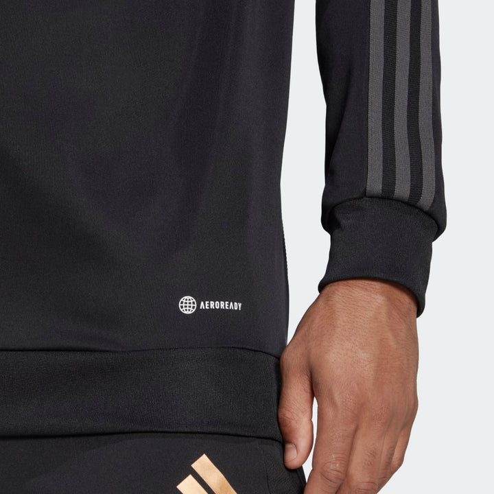 Sudadera con capucha adidas Alemania para hombre, color negro