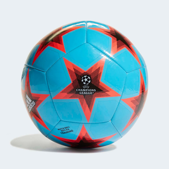 Balón de fútbol adidas UCL Club Void cian/negro