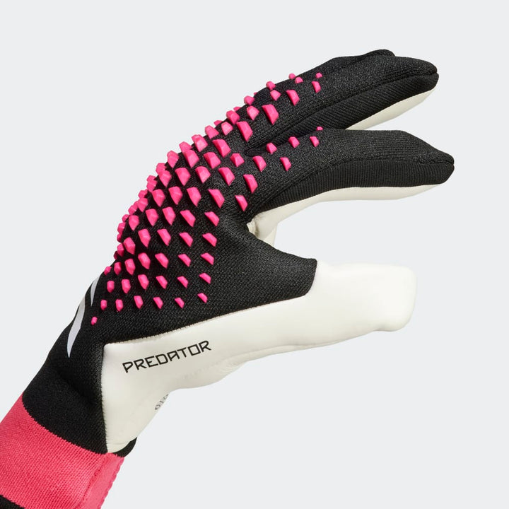 Guantes de portero adidas Predator Pro Fingersave Negro/Blanco