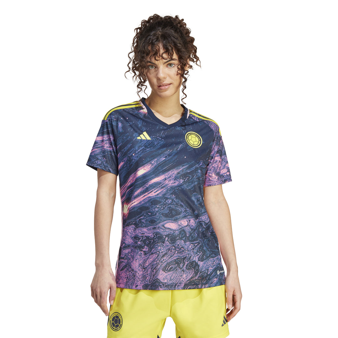 adidas Camiseta de visitante de Colombia para mujer 23