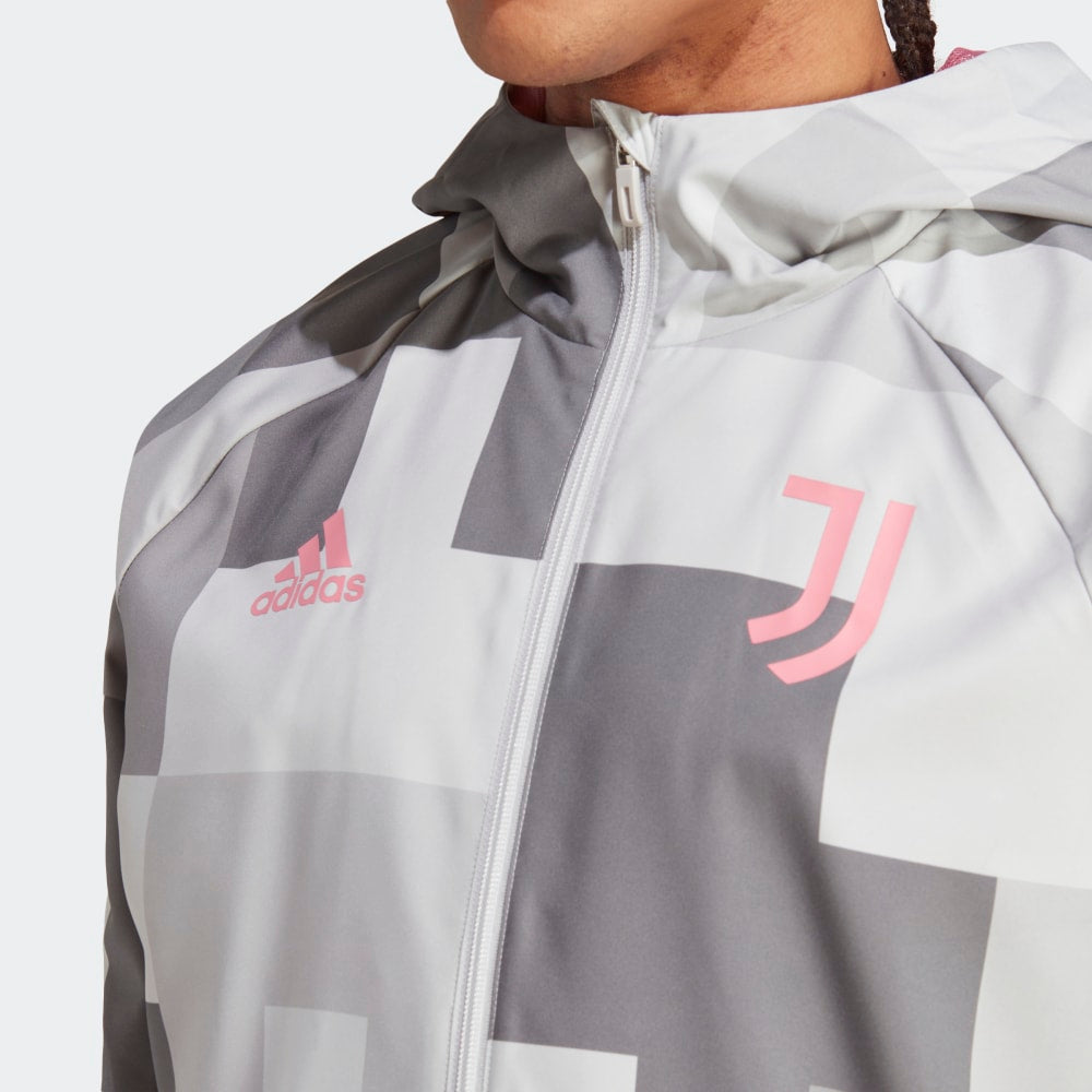 Cortavientos con gráfico de la Juventus de adidas