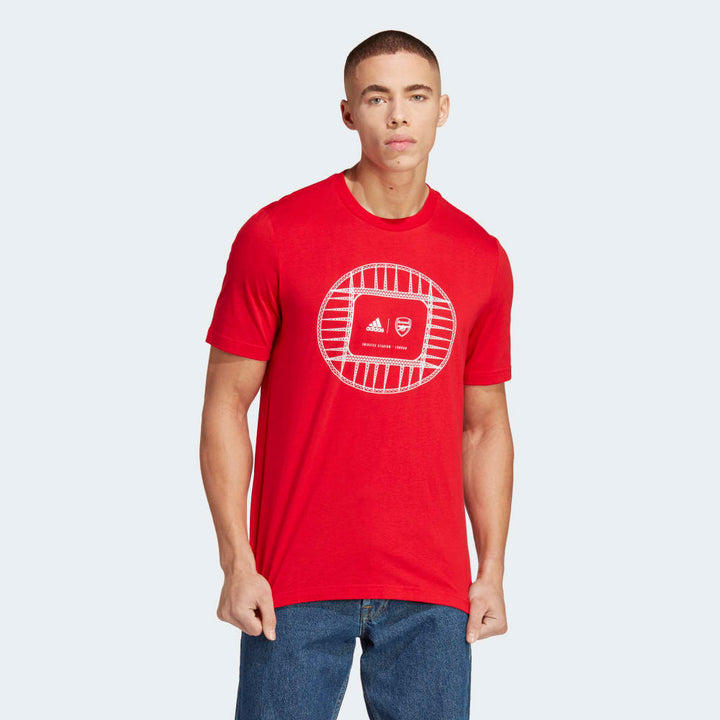 Camiseta con gráfico del Arsenal de adidas