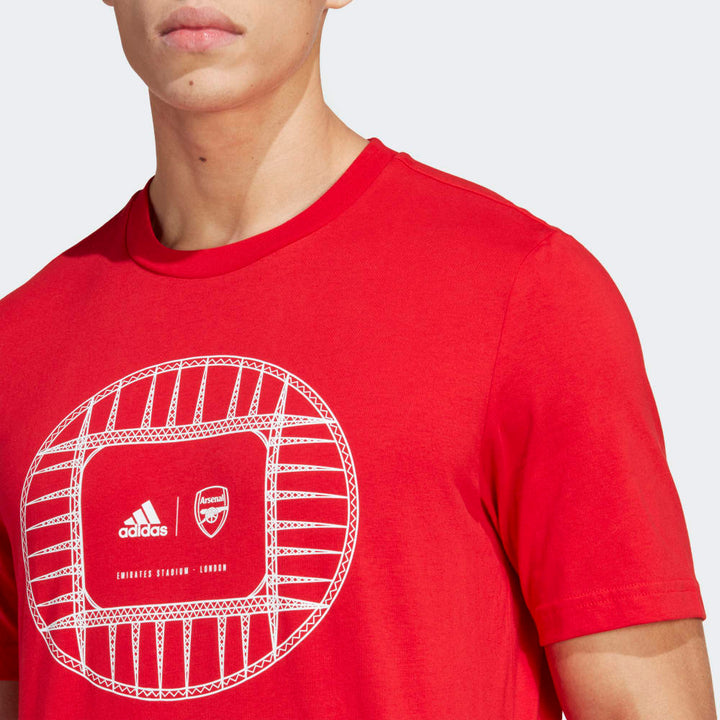 Camiseta con gráfico del Arsenal de adidas