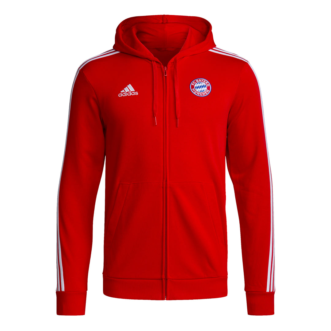 Sudadera con capucha y cremallera completa adidas Bayern Munich DNA 23/24