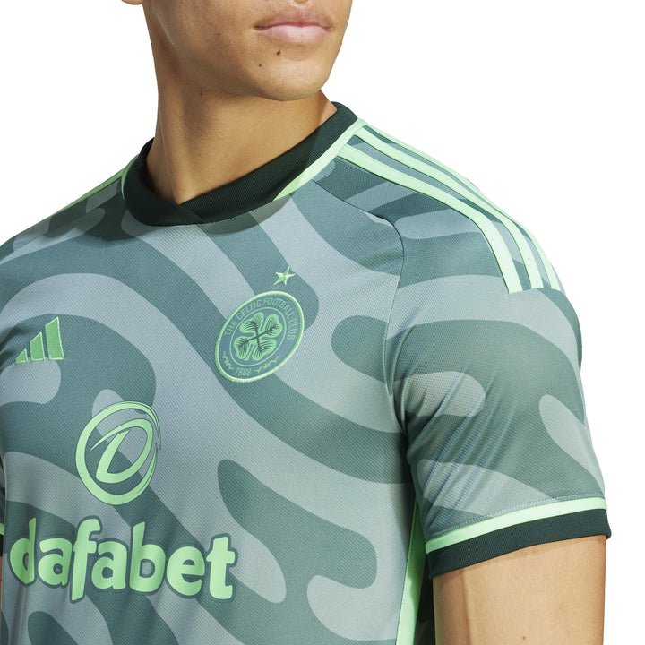 Camiseta adidas de la tercera equipación del Celtic FC para hombre 23/24