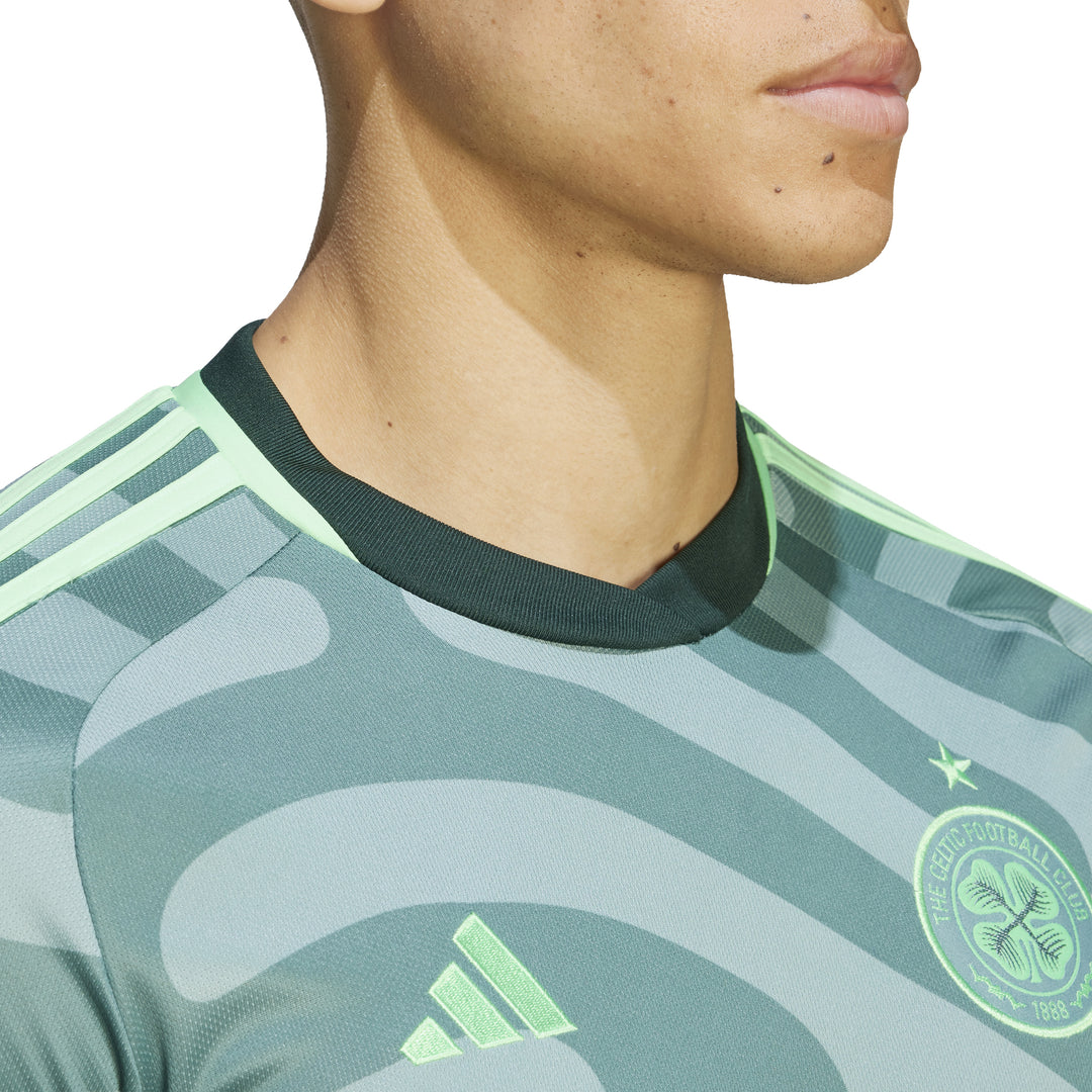 Camiseta adidas de la tercera equipación del Celtic FC para hombre 23/24