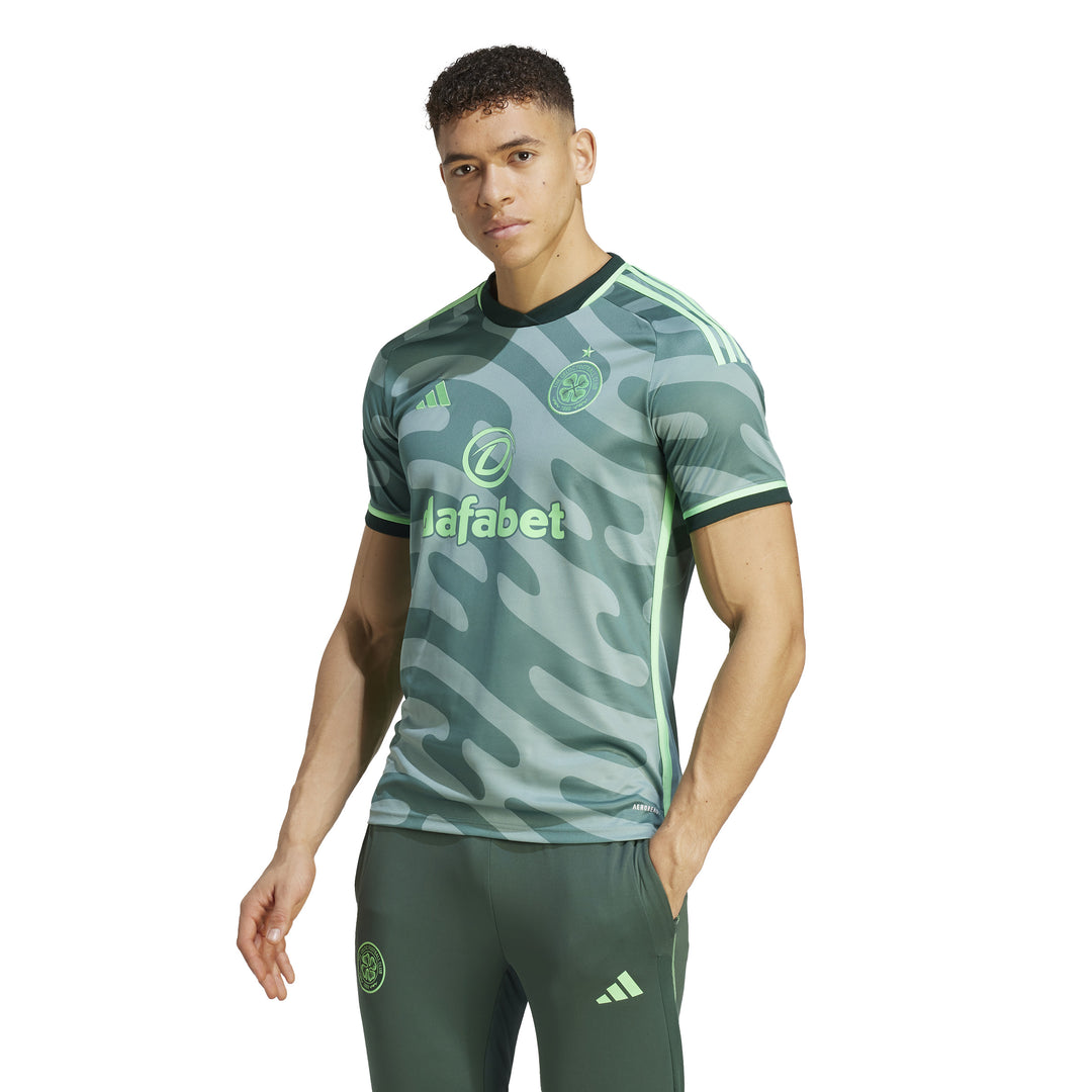 Camiseta adidas de la tercera equipación del Celtic FC para hombre 23/24