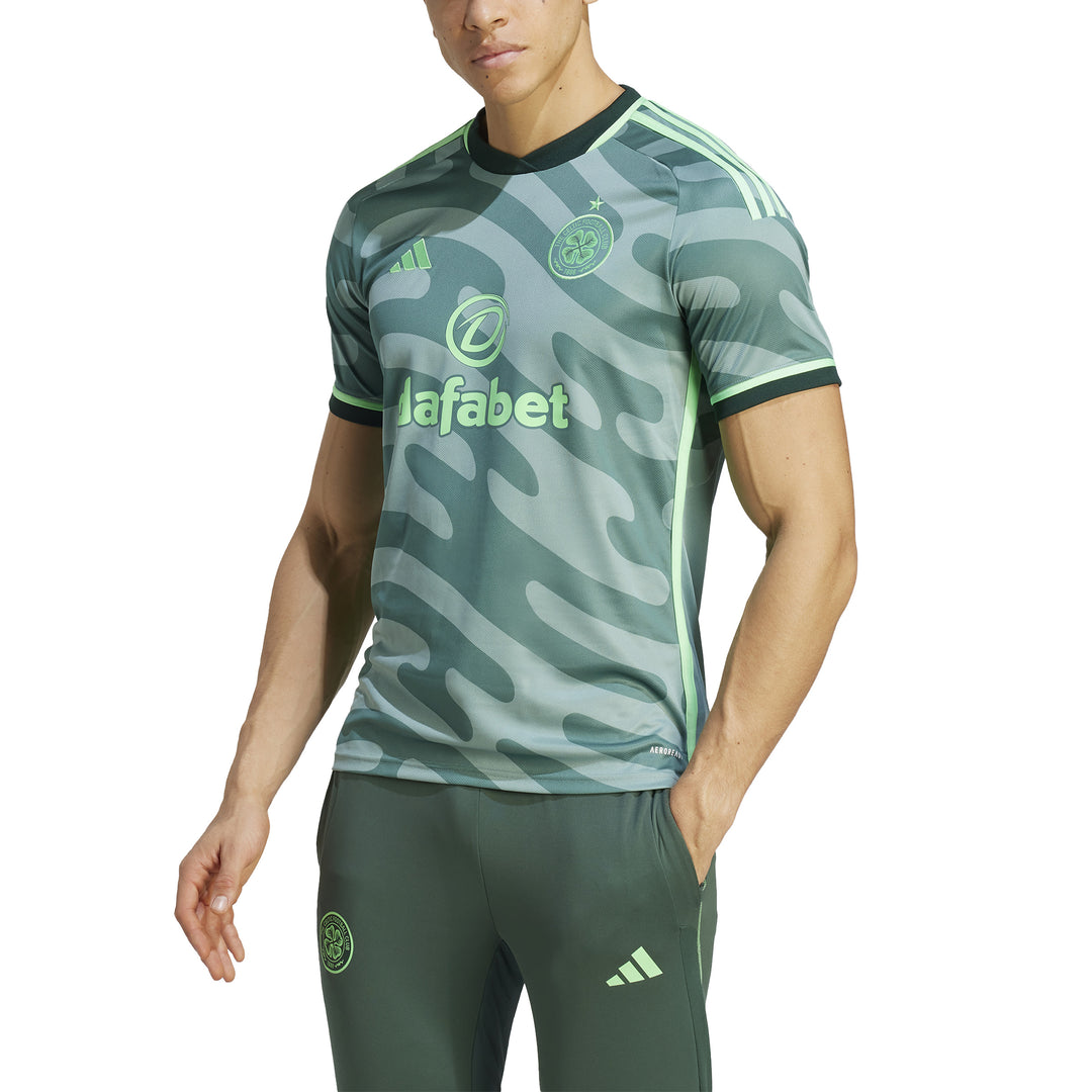 Camiseta adidas de la tercera equipación del Celtic FC para hombre 23/24