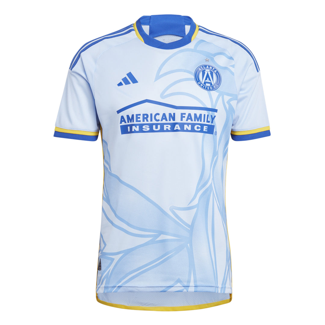 adidas Camiseta auténtica de visitante del Atlanta United para hombre 24