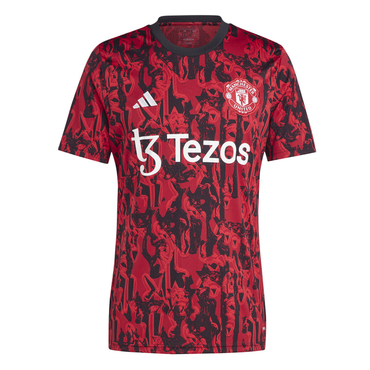Camiseta adidas Manchester United 23/24 prepartido 