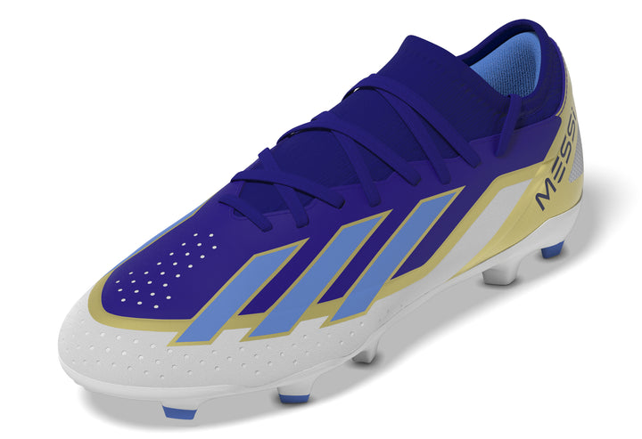 Botas de fútbol para terreno firme adidas X Crazyfast League FG Messi