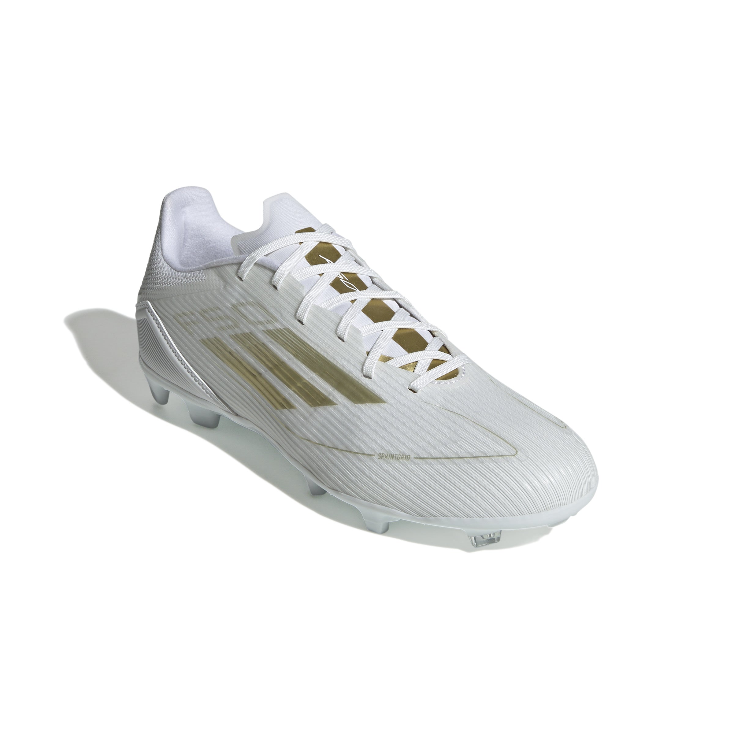 adidas F50 Elite Firm Ground Cleats - White | Free Shipping
