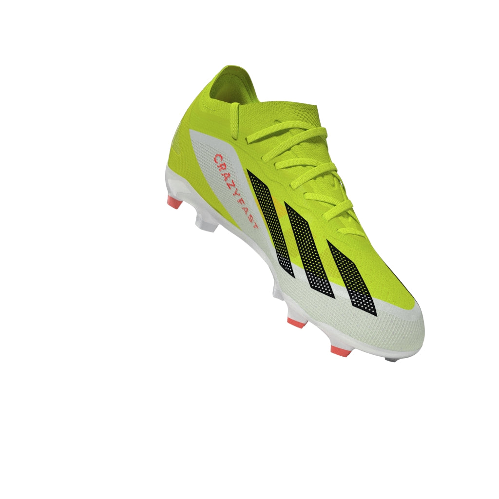 Botas de fútbol para terreno firme adidas X Crazyfast Elite FG para niños