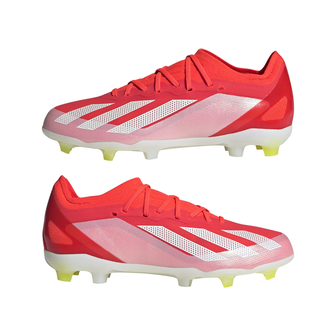 Botas de fútbol para terreno firme adidas X Crazyfast Elite FG para niños