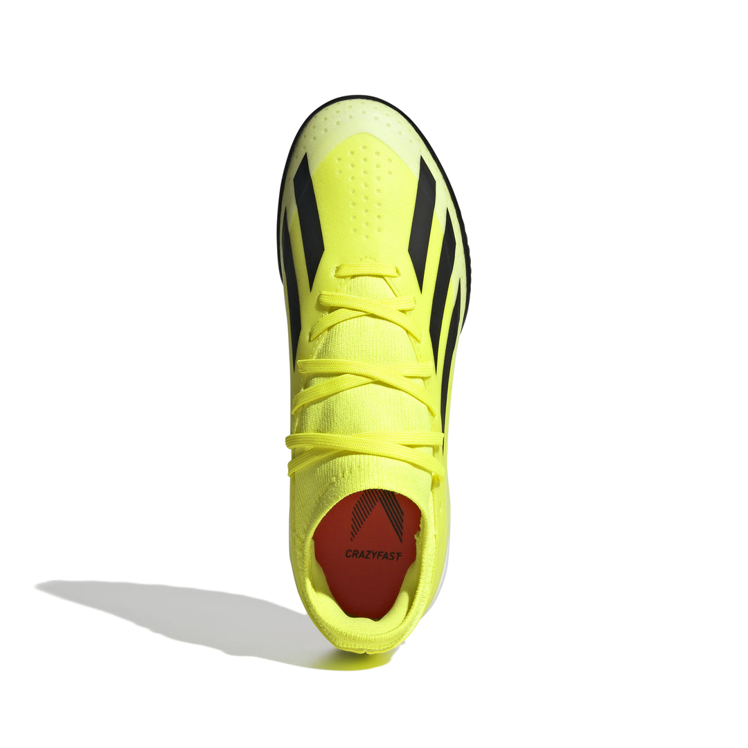 Zapatos de fútbol adidas X Crazyfast League TF para niños