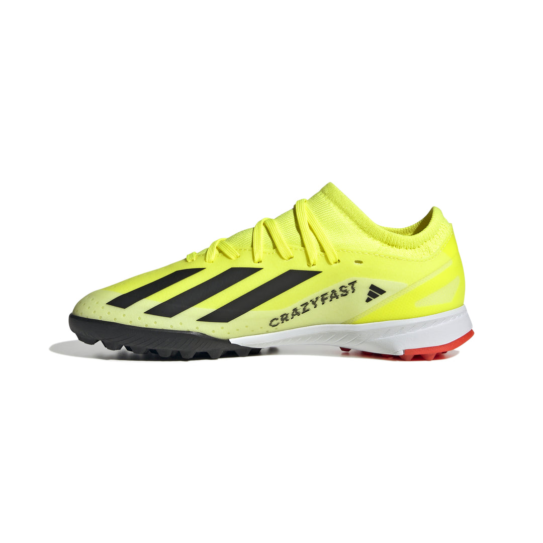 Zapatos de fútbol adidas X Crazyfast League TF para niños