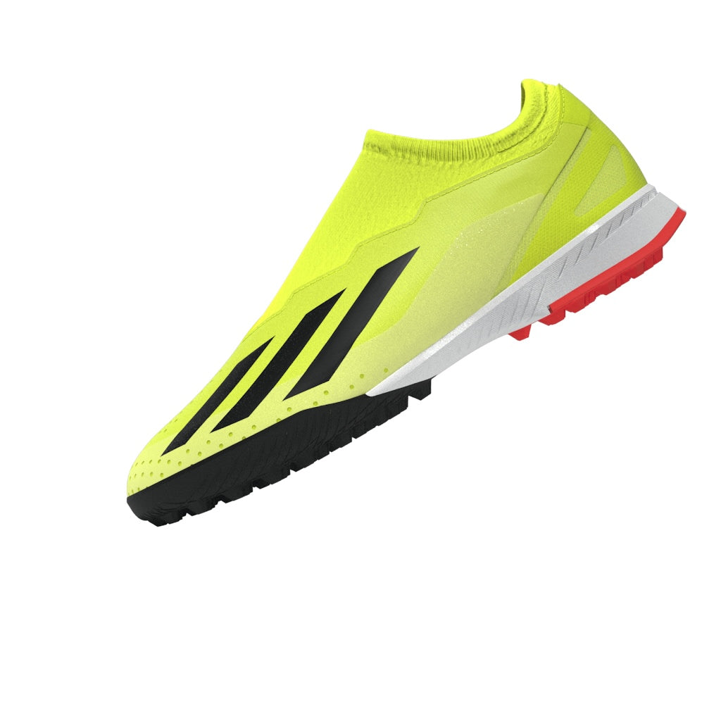 Zapatos de césped para niños adidas X Crazyfast League Laceless TF