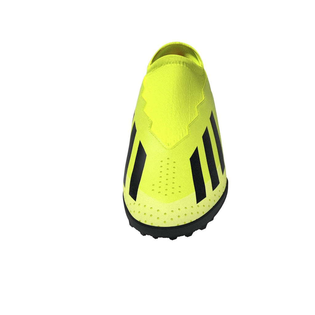 Zapatos de césped para niños adidas X Crazyfast League Laceless TF