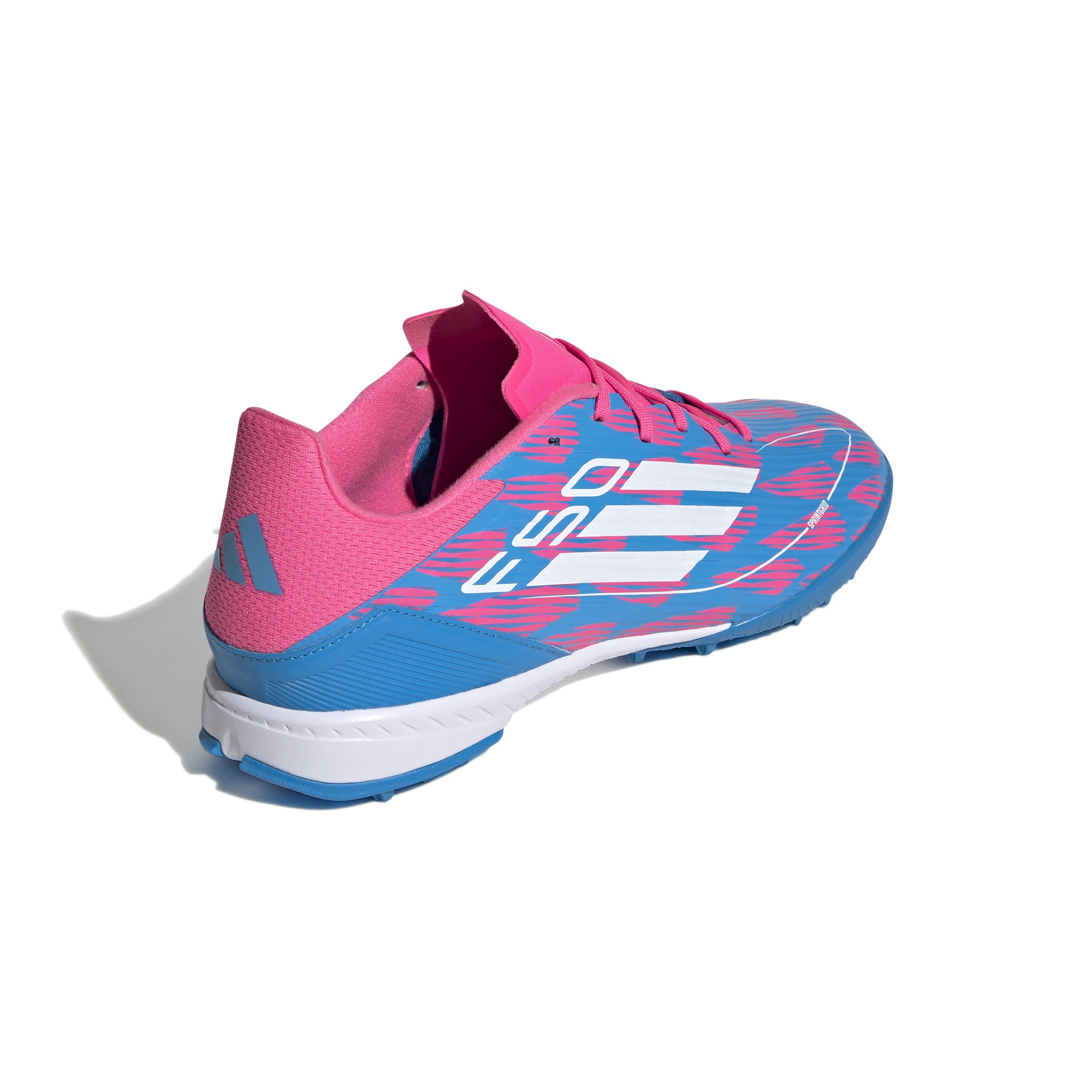 Adidas pink turf shoes best sale