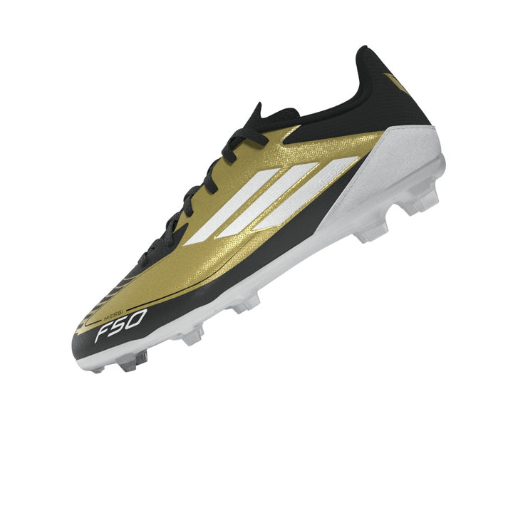 Botas de fútbol para terreno firme adidas F50 League FG/MG Messi Junior