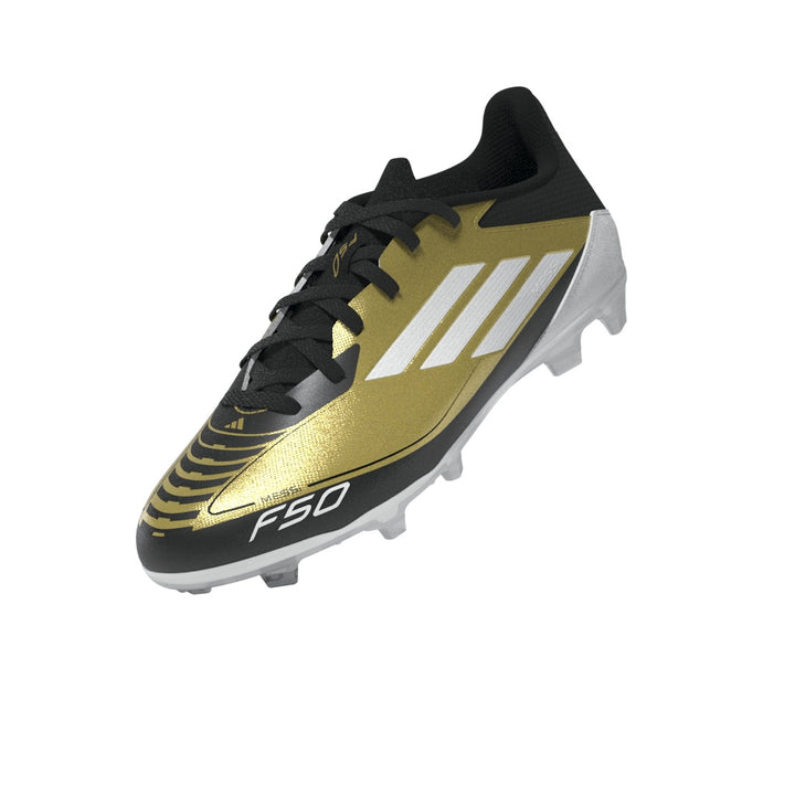 Botas de fútbol para terreno firme adidas F50 League FG/MG Messi Junior