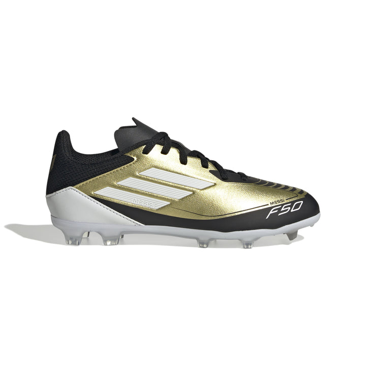 Botas de fútbol para terreno firme adidas F50 League FG/MG Messi Junior