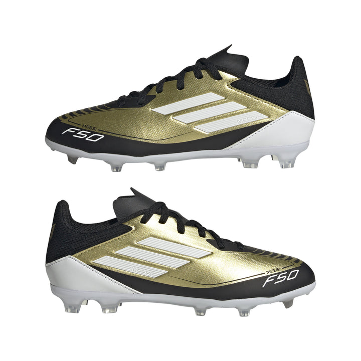 Botas de fútbol para terreno firme adidas F50 League FG/MG Messi Junior