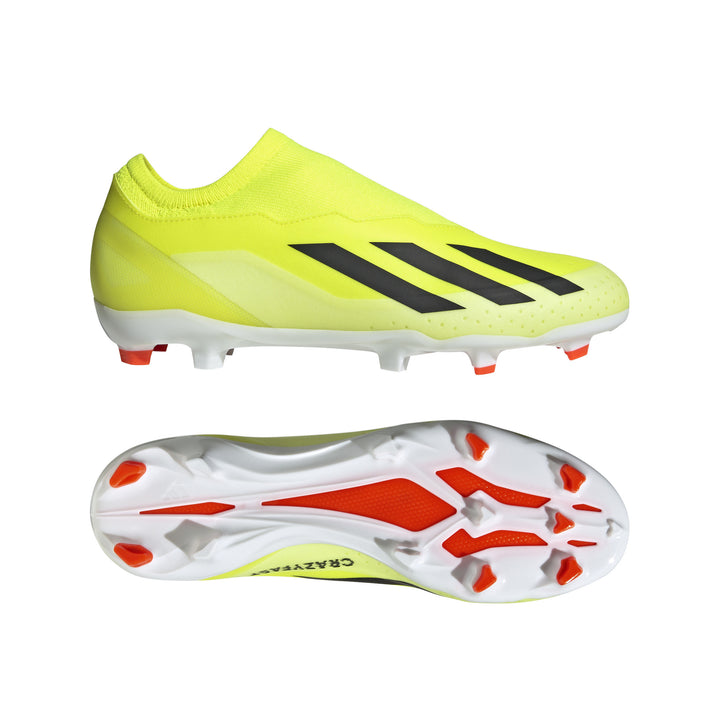 Botas de fútbol para terreno firme adidas X Crazyfast League Laceless FG