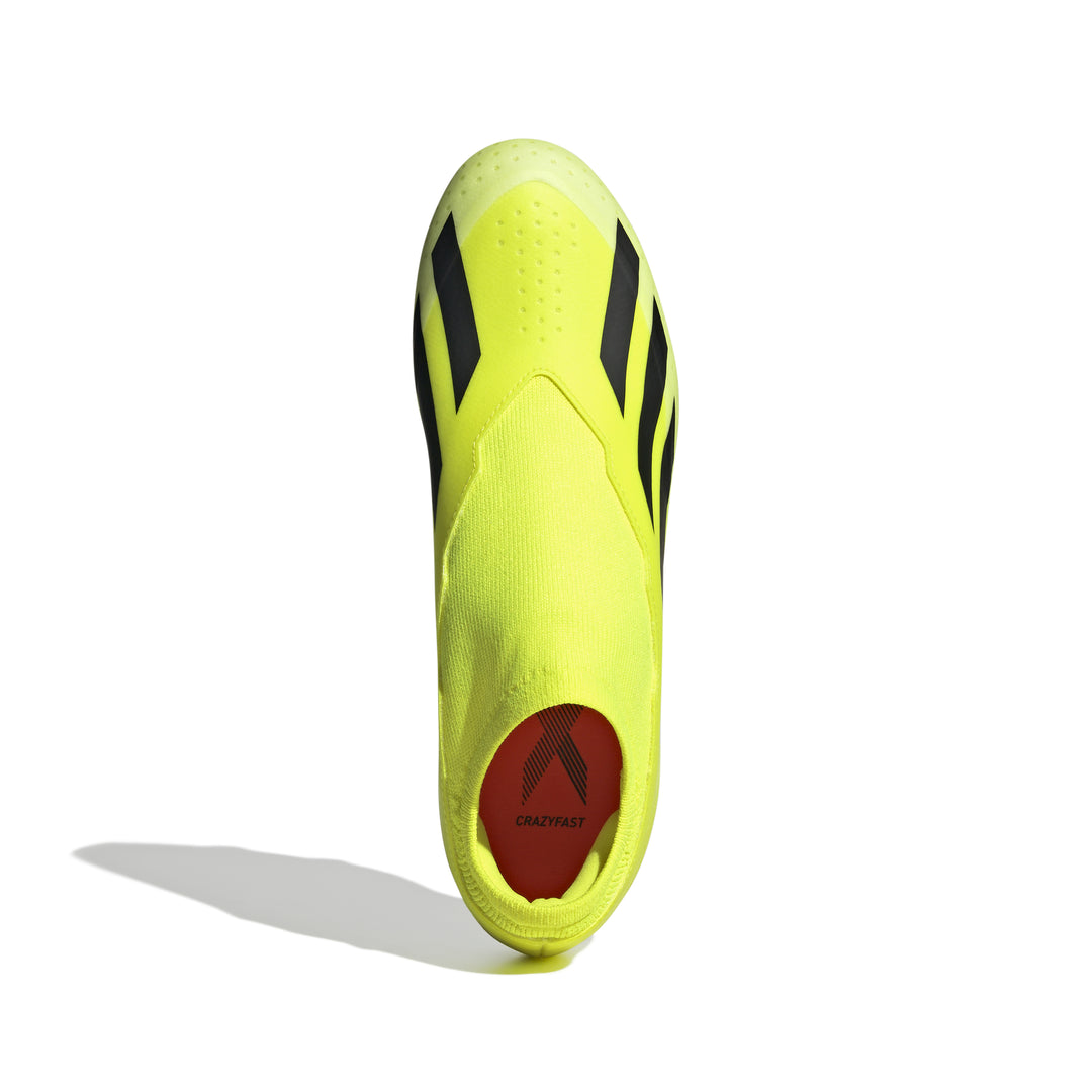 Botas de fútbol para terreno firme adidas X Crazyfast League Laceless FG