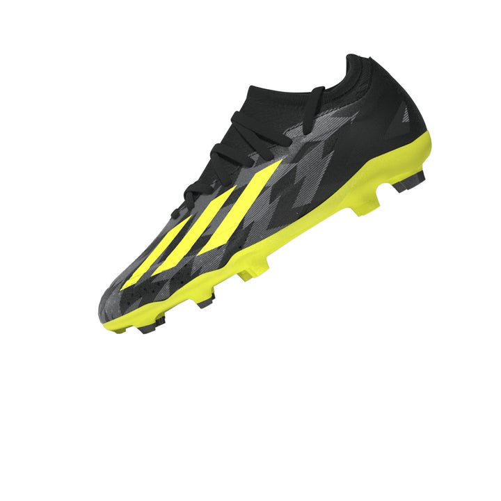 Botas de fútbol para terreno firme adidas X Crazyfast INJ.3 FG para niños