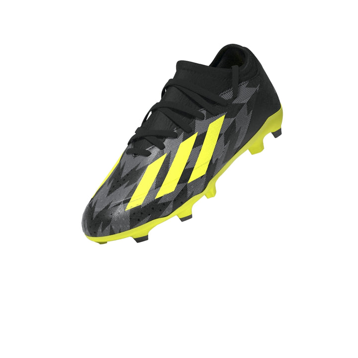 Botas de fútbol para terreno firme adidas X Crazyfast INJ.3 FG para niños