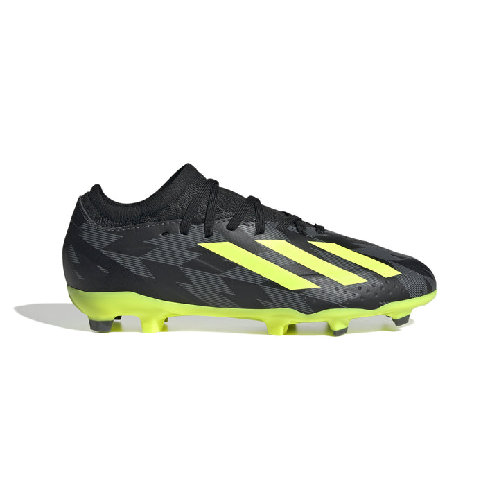 Botas de fútbol para terreno firme adidas X Crazyfast INJ.3 FG para niños