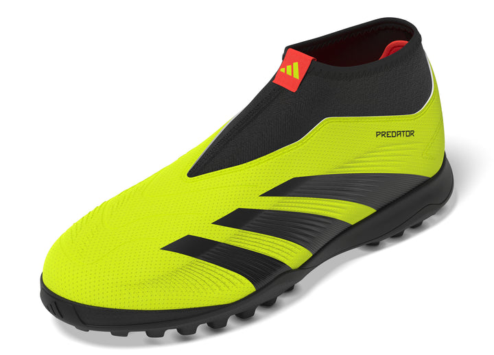 Zapatos de césped para niños adidas Predator League Laceless TF