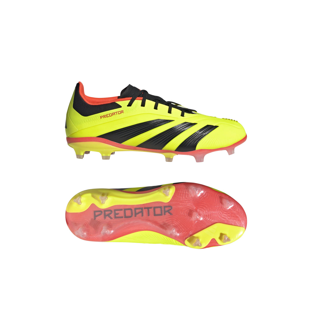 Botas de fútbol para terreno firme adidas Predator Elite FG para niños