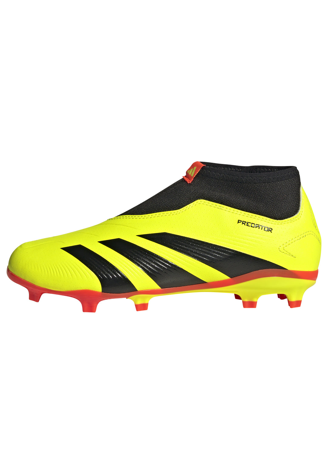 Botas de fútbol para terreno firme adidas Predator League Laceless FG para niños