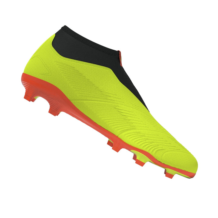 Botas de fútbol para terreno firme adidas Predator League Laceless FG para niños