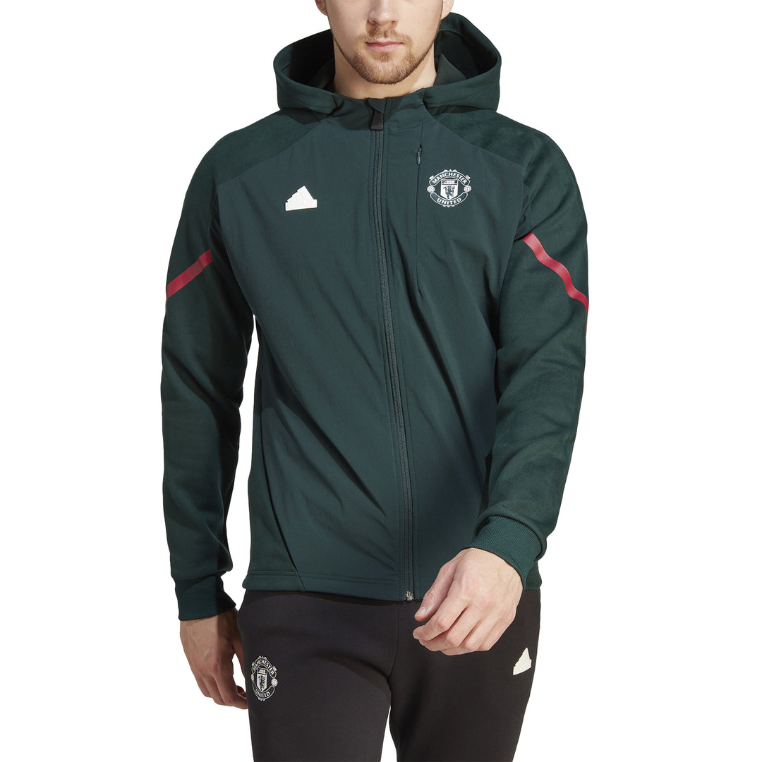 adidas Manchester United Full Zip Hoodie