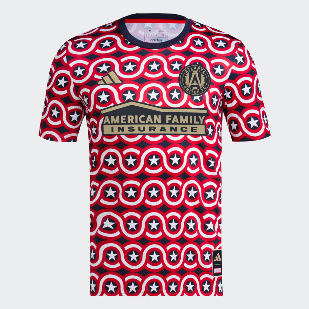 Camiseta adidas Atlanta United MLS Prematch para niños
