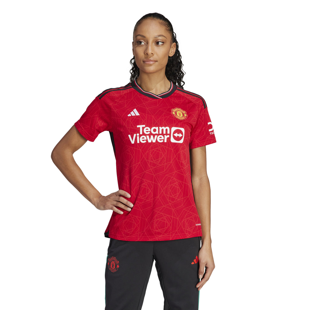 adidas Camiseta de local del Manchester United para mujer 23