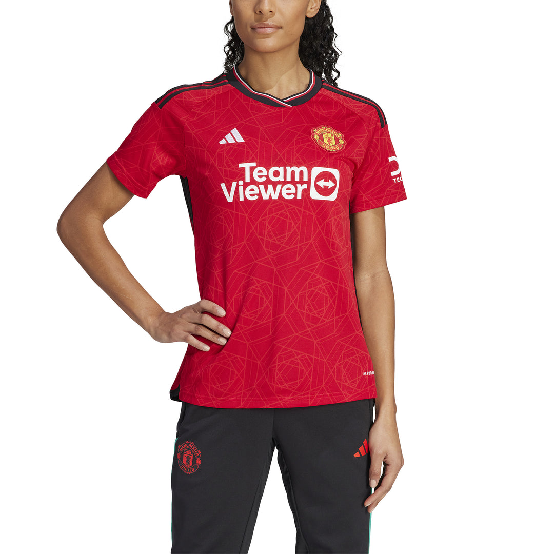 adidas Camiseta de local del Manchester United para mujer 23