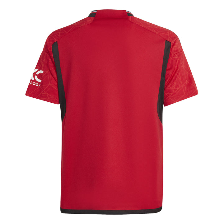 Camiseta adidas de local del Manchester United para niños 23