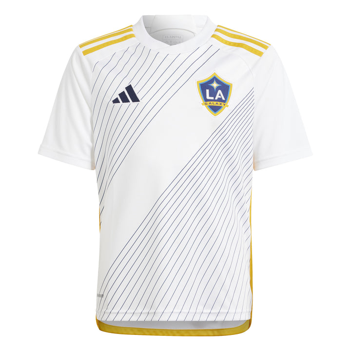 adidas Youth La Galaxy Home Jersey 24