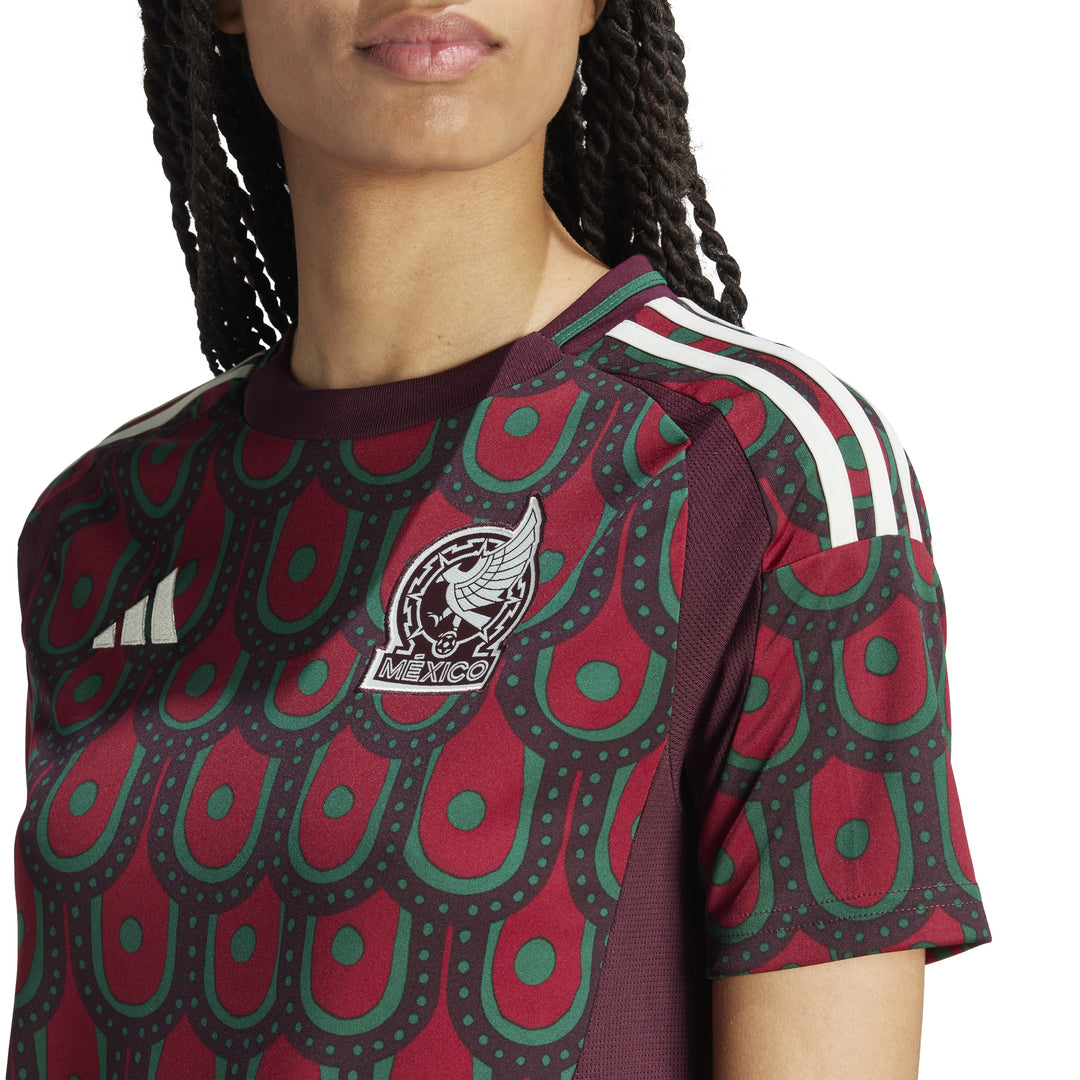 adidas Women's Mexico Home Jersey 2024