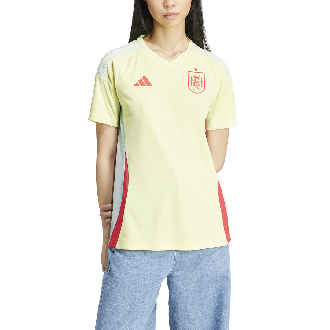 Camiseta adidas de segunda equipación de España para mujer 24