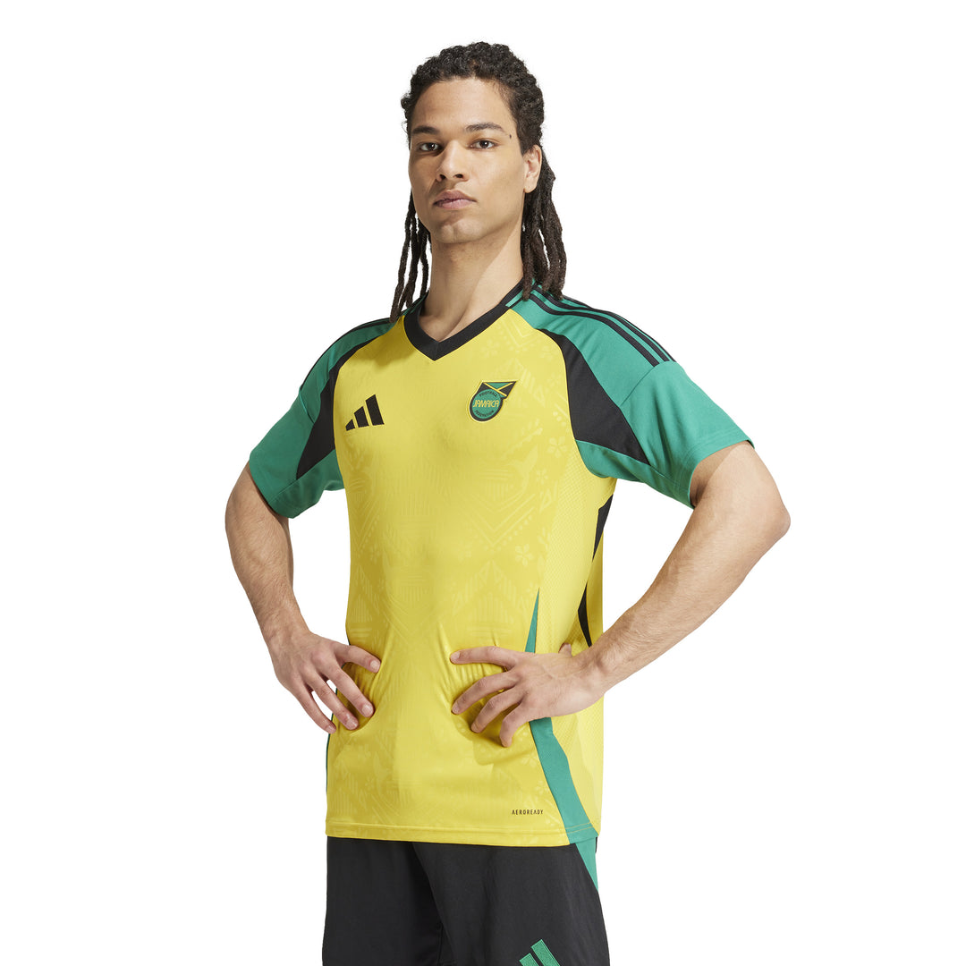 Camiseta adidas de local de Jamaica para hombre 24/25