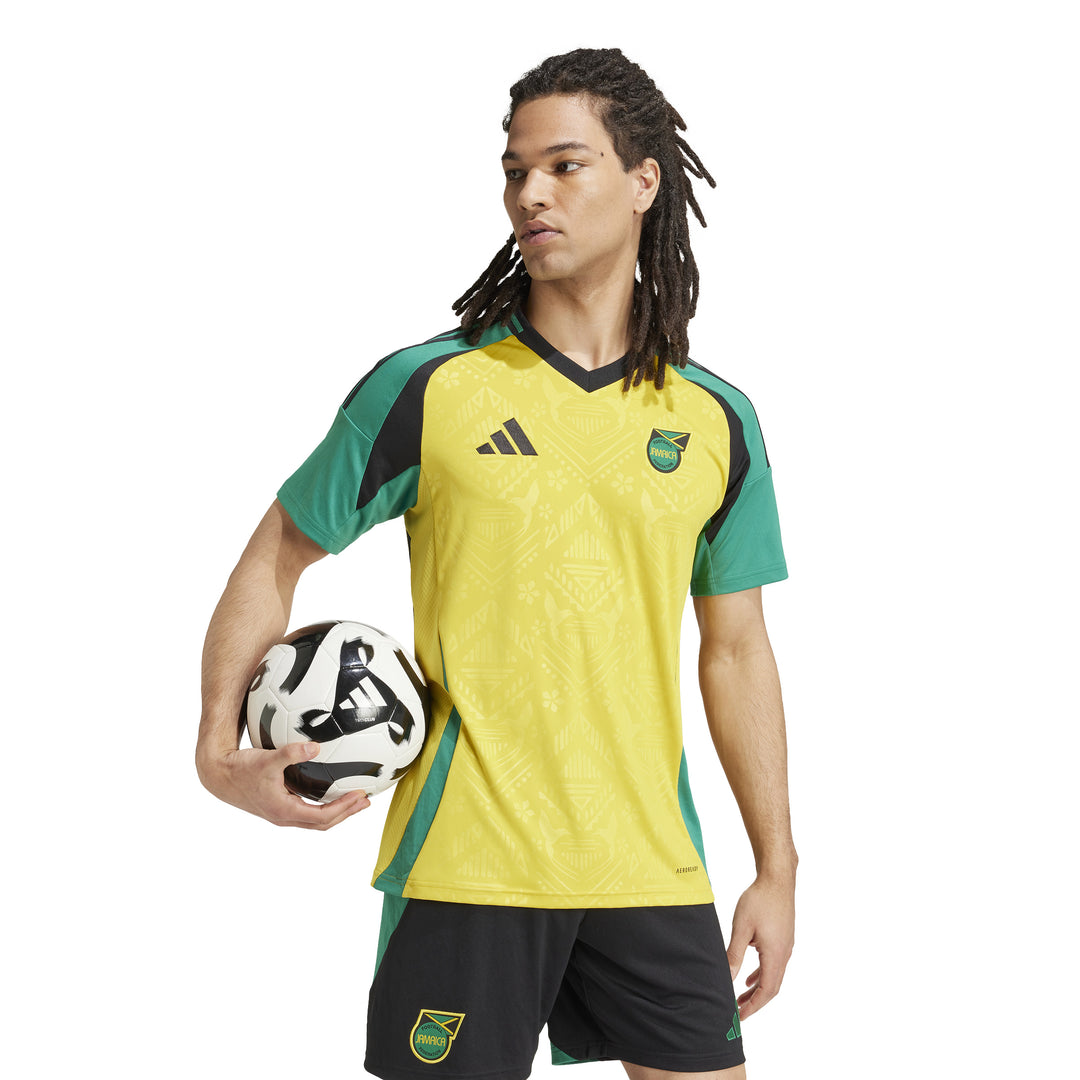 Camiseta adidas de local de Jamaica para hombre 24/25