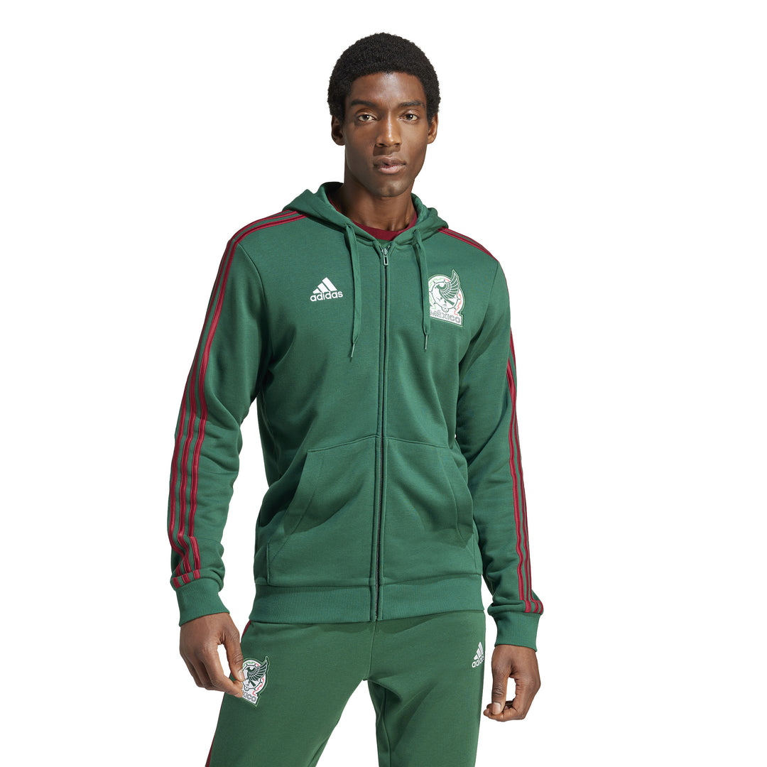 Sudadera con capucha y cremallera completa adidas Mexico DNA