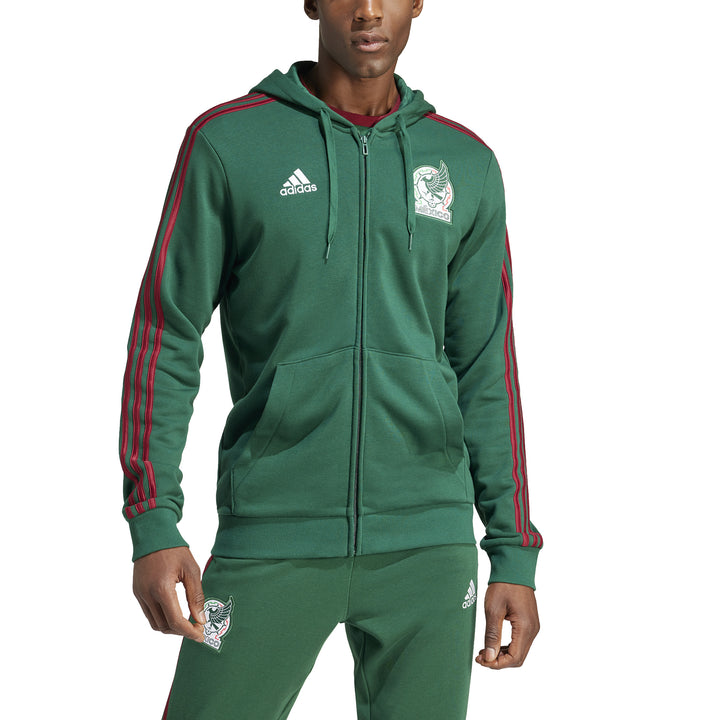 Sudadera con capucha y cremallera completa adidas Mexico DNA